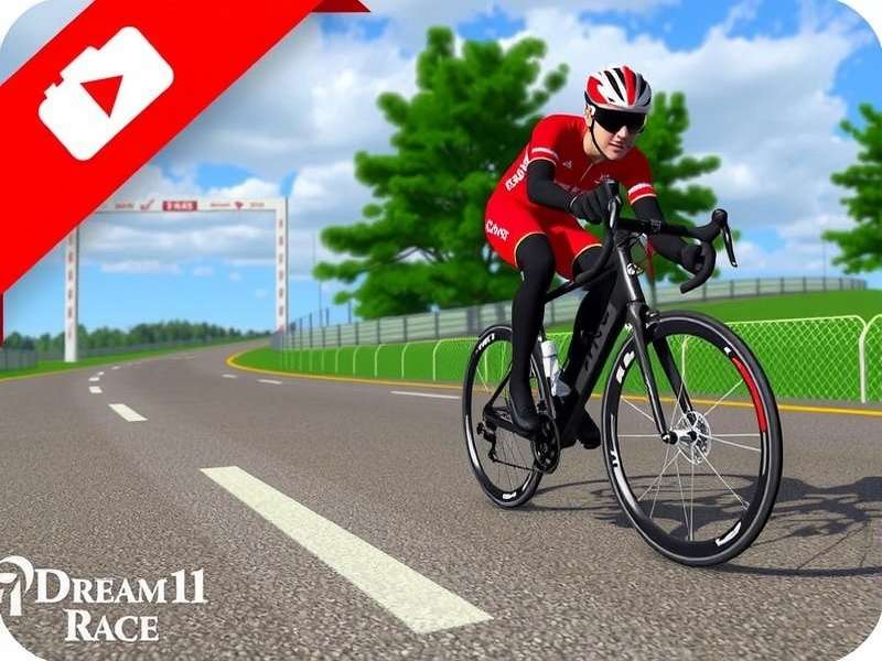 Intense Bike Racing Action in Cycling Dream11 Race Cycling Dream11 Race Gameplay